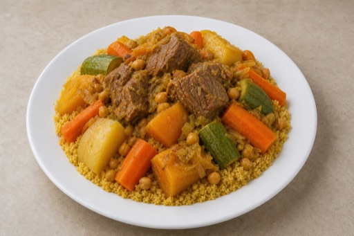 Photorealistic Beef couscous P01 food image by VDAMO