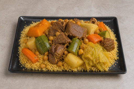 Photorealistic Beef couscous P02 food image by VDAMO