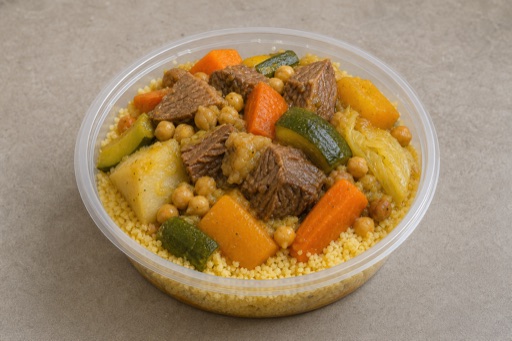 Photorealistic Beef couscous P07 food image by VDAMO