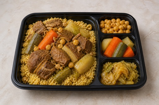 Photorealistic Beef couscous P08 food image by VDAMO