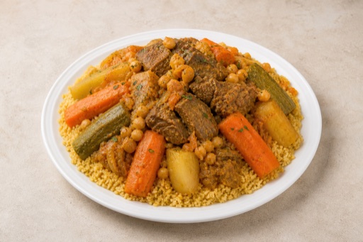 Photorealistic Beef couscous P09 food image by VDAMO
