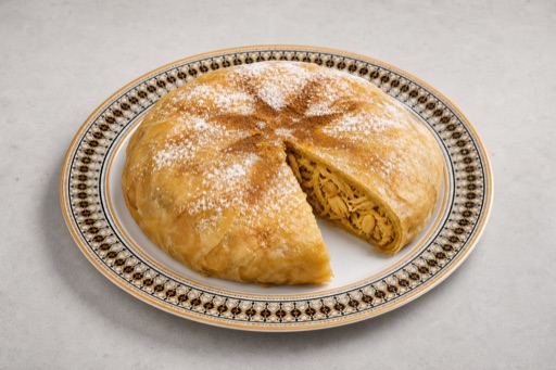 Photorealistic Chicken pastilla P04 food image by VDAMO