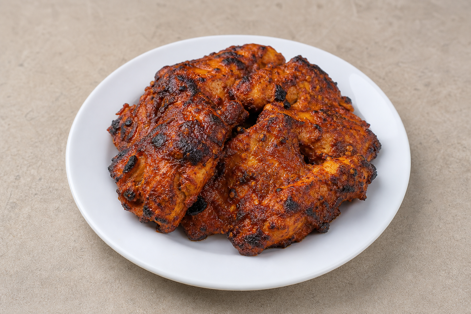 MA Harissa grilled chicken north-african P09 — Morocco dish