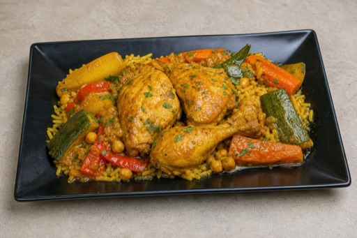 MA North African pastry plate north-african P02 — Morocco dish