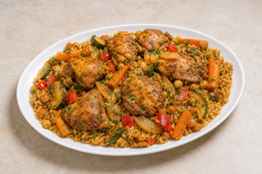 MA North African pastry plate north-african P03 — Morocco dish