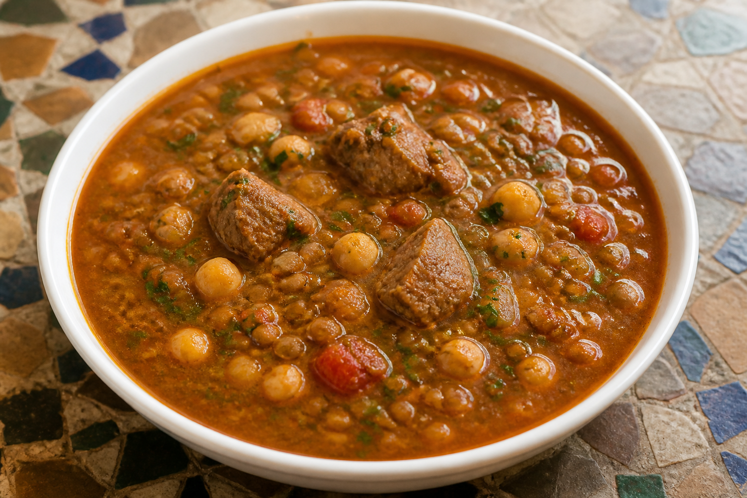 Moroccan harira
