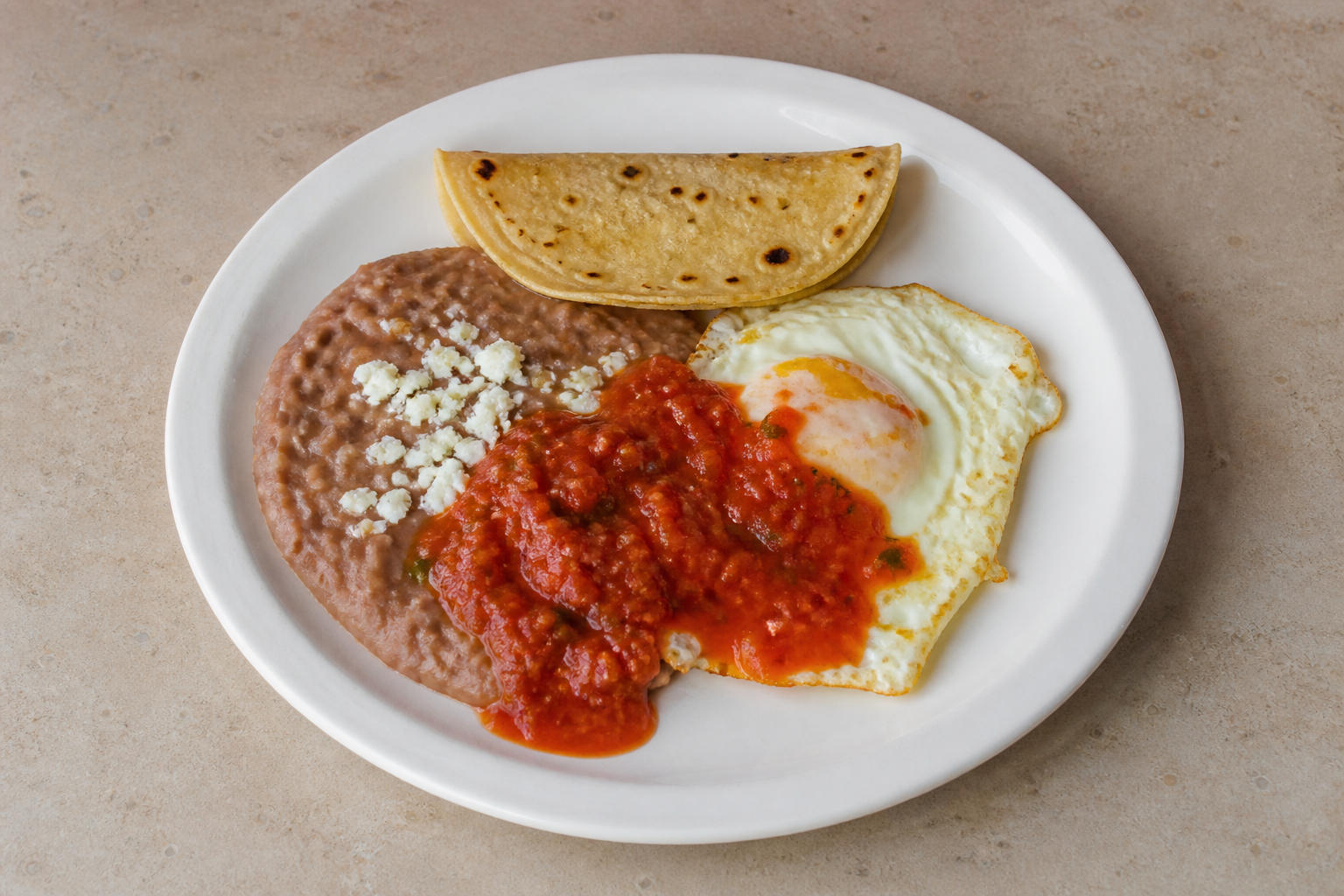 Photorealistic Mexican breakfast plate P09 food image by VDAMO