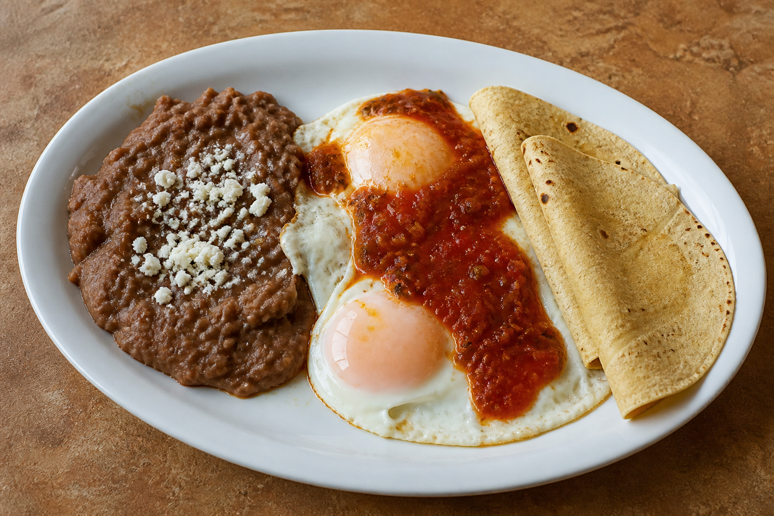 Photorealistic Mexican breakfast plate P03 food image by VDAMO
