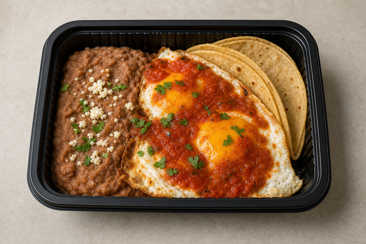 Photorealistic Mexican breakfast plate P06 food image by VDAMO