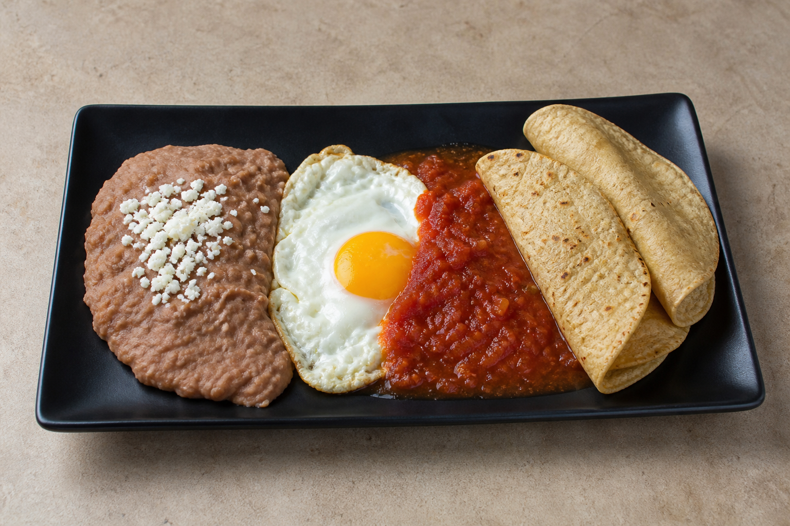 Photorealistic Mexican breakfast plate P02 food image by VDAMO