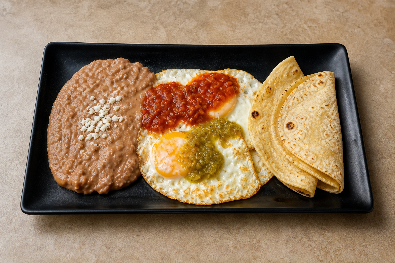Photorealistic Mexican breakfast plate P02 food image by VDAMO