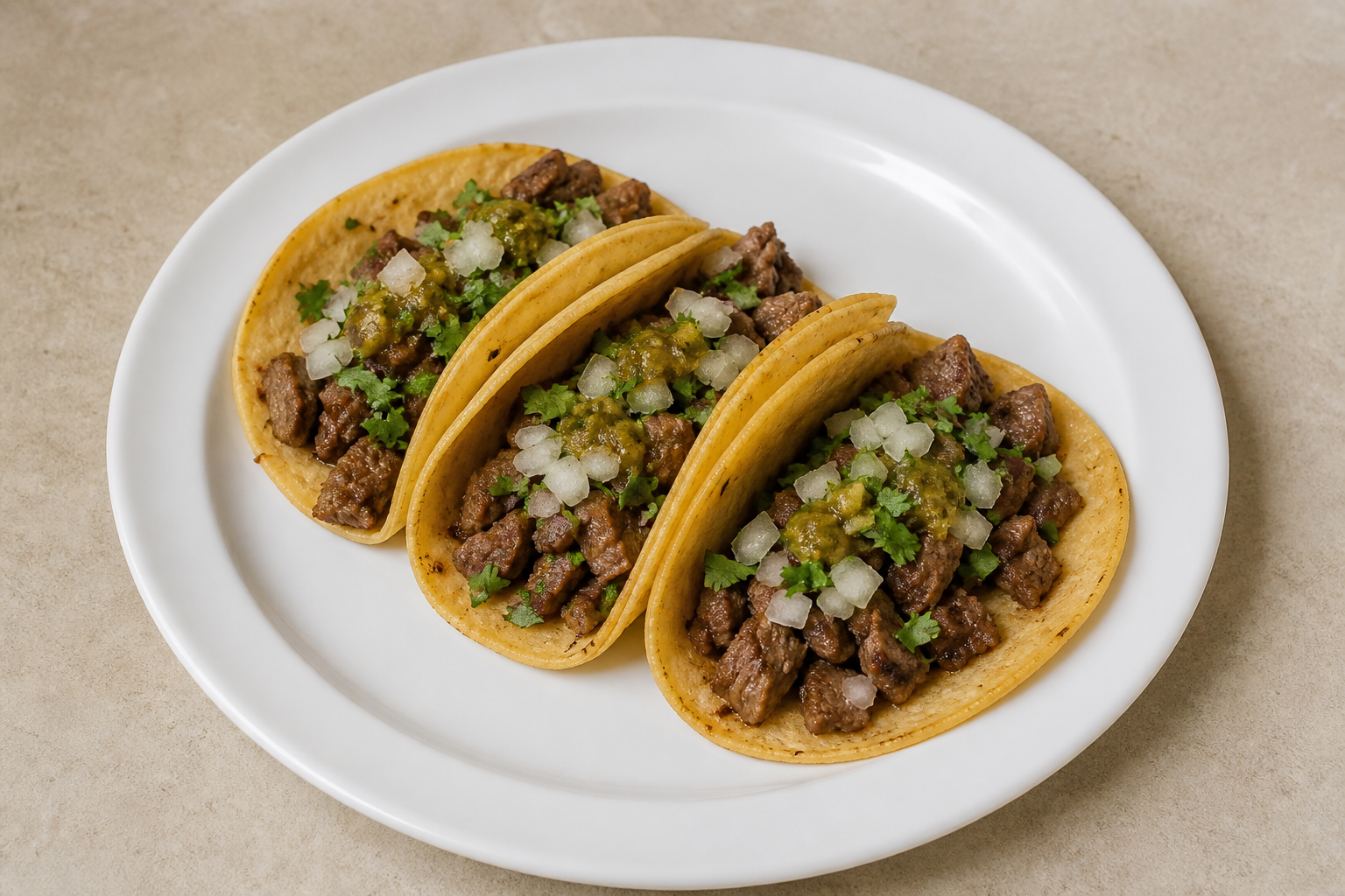 Steak tacos P01 — Mexico dish