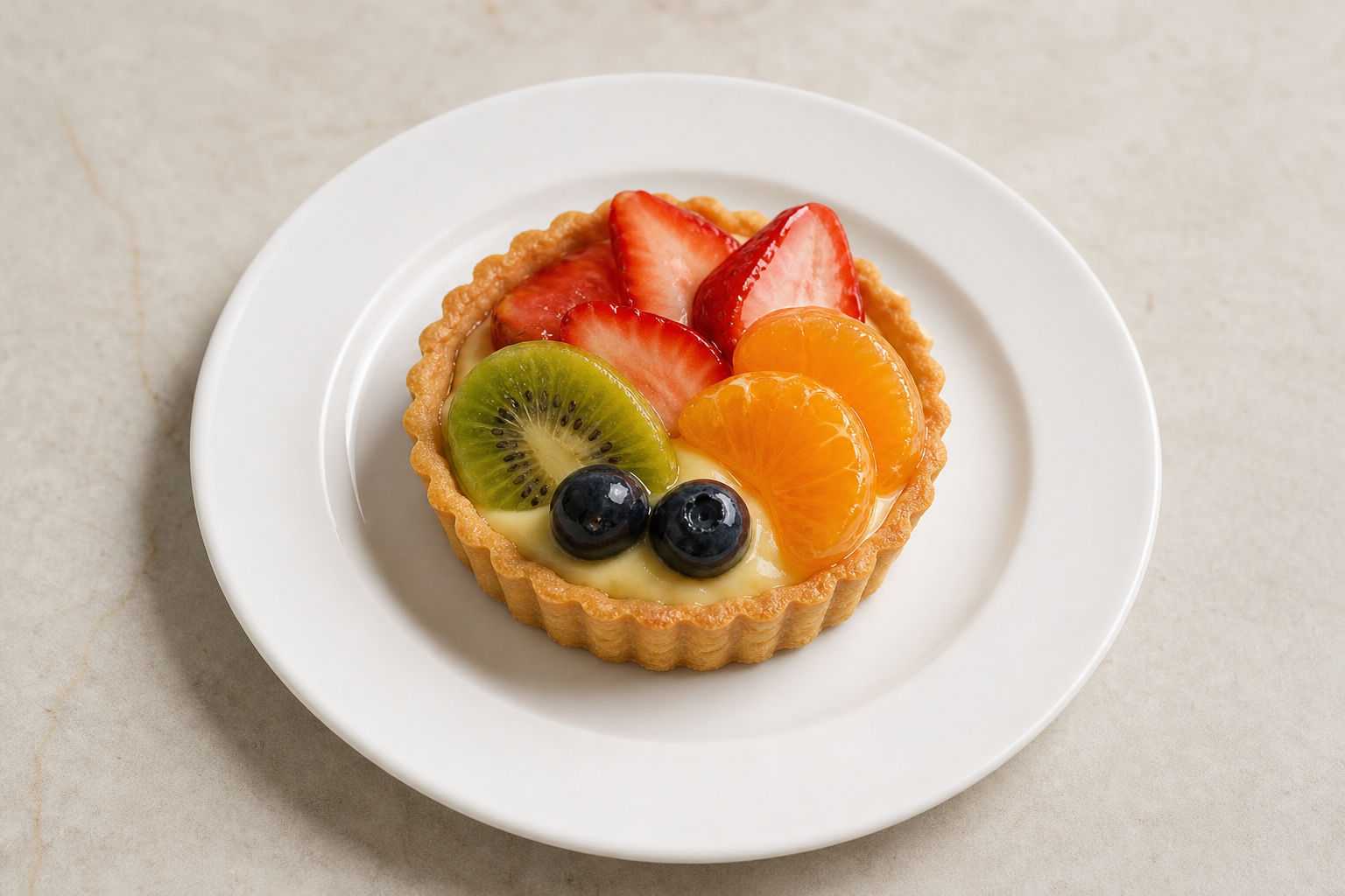 Photorealistic MY Mini fruit tart bakery P09 food image by VDAMO