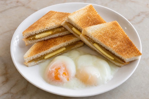 Kaya toast food image by VDAMO