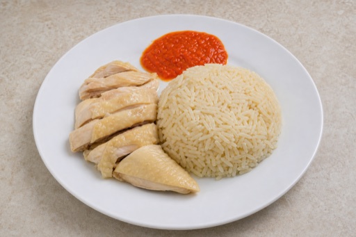 Malaysian chicken rice food image by VDAMO