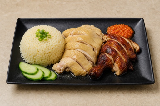 Photorealistic Malaysian chicken rice P02 food image by VDAMO