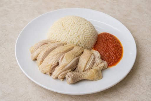 Malaysian chicken rice food image by VDAMO