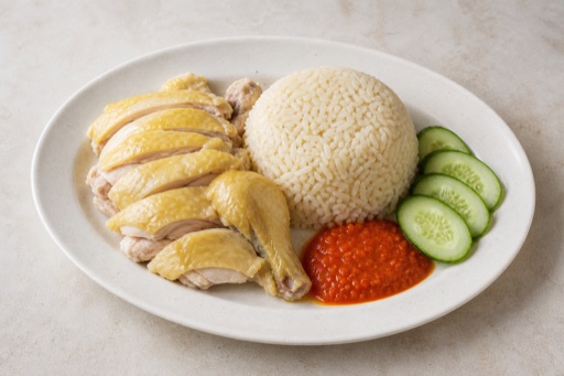 Photorealistic Malaysian chicken rice P03 food image by VDAMO