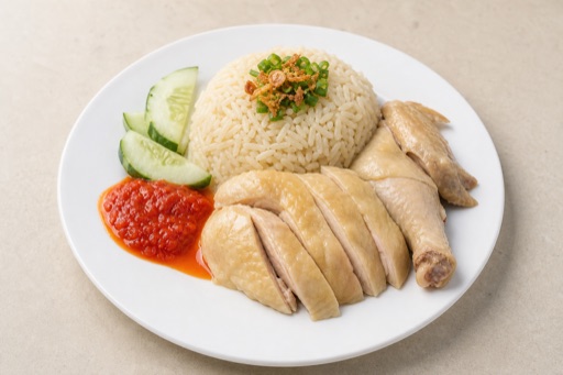 Malaysian chicken rice food image by VDAMO