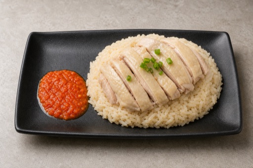 Photorealistic Malaysian chicken rice P02 food image by VDAMO