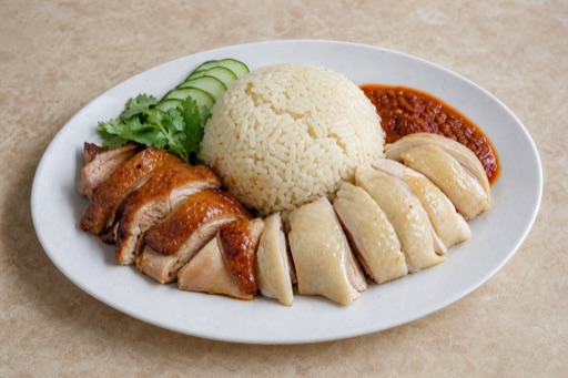 Photorealistic Malaysian chicken rice P03 food image by VDAMO