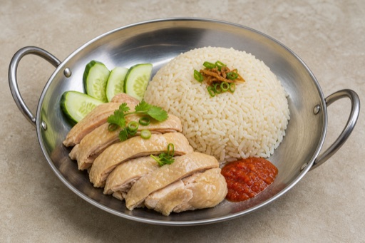 Photorealistic Malaysian chicken rice P05 food image by VDAMO