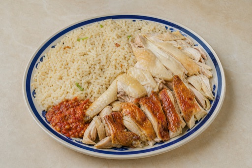 Photorealistic Malaysian chicken rice P10 food image by VDAMO