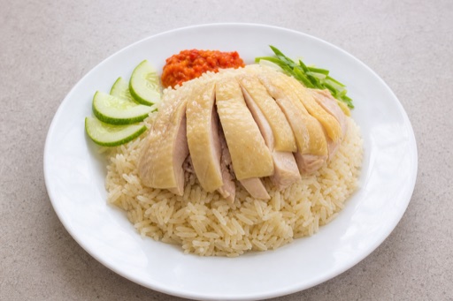 Malaysian chicken rice food image by VDAMO