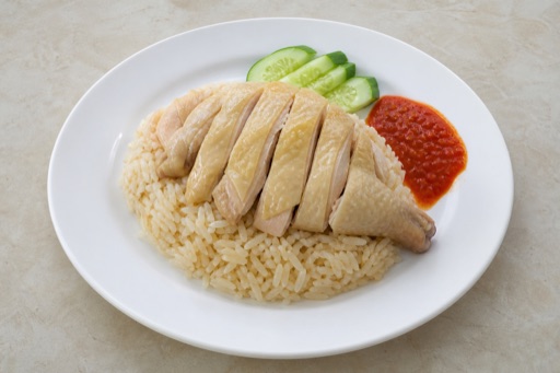 Malaysian chicken rice food image by VDAMO