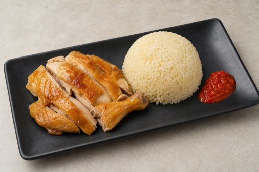 Photorealistic Malaysian chicken rice P02 food image by VDAMO