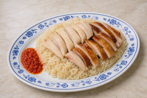Photorealistic Malaysian chicken rice P03 food image by VDAMO