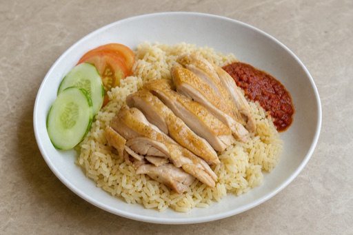 Photorealistic Malaysian chicken rice P04 food image by VDAMO