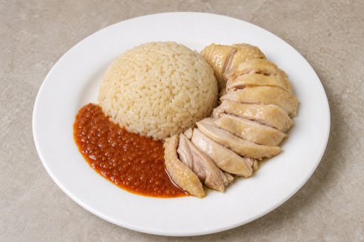 Malaysian chicken rice food image by VDAMO