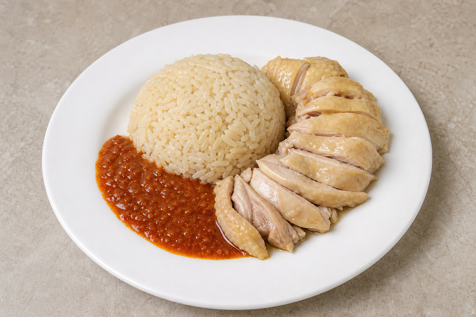 Photorealistic Malaysian chicken rice P01 food image by VDAMO