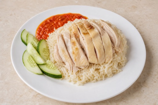 Malaysian chicken rice food image by VDAMO