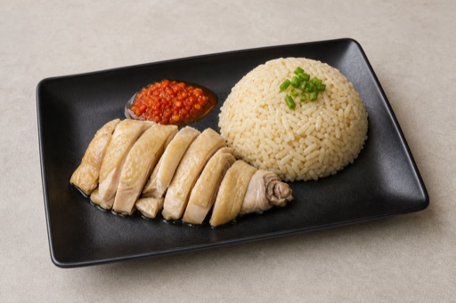 Photorealistic Malaysian chicken rice P02 food image by VDAMO
