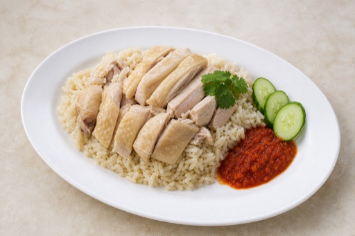 Photorealistic Malaysian chicken rice P03 food image by VDAMO