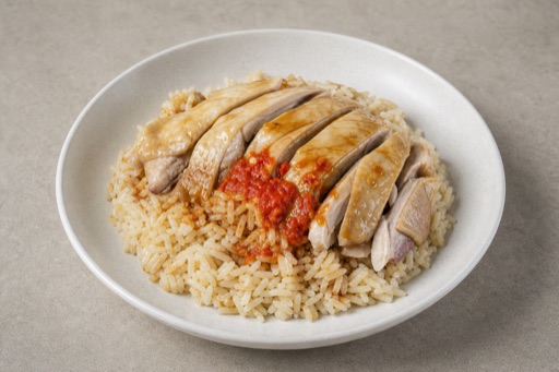 Photorealistic Malaysian chicken rice P04 food image by VDAMO
