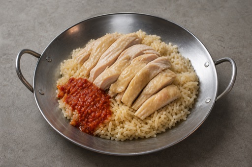 Photorealistic Malaysian chicken rice P05 food image by VDAMO