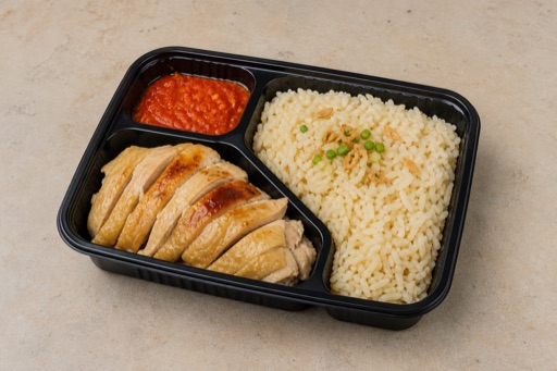 Photorealistic Malaysian chicken rice P06 food image by VDAMO