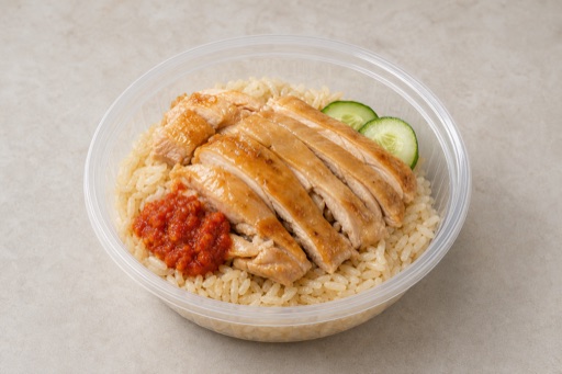 Photorealistic Malaysian chicken rice P07 food image by VDAMO