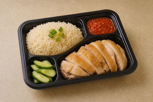 Photorealistic Malaysian chicken rice P08 food image by VDAMO