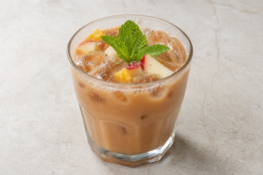 Photorealistic MY Chef special plate milk-tea P09 food image by VDAMO