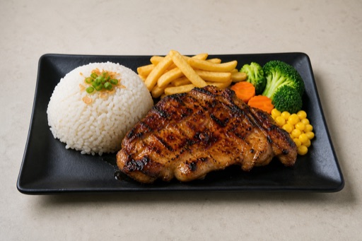 MY Grilled chicken steak western P02 — Malaysia dish