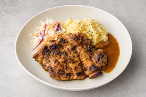 MY Grilled chicken steak western P04 — Malaysia dish