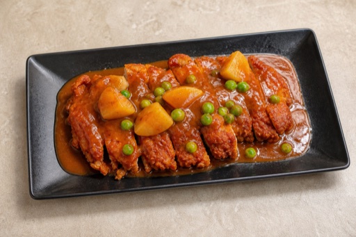 Photorealistic Hainanese chicken chop P02 food image by VDAMO
