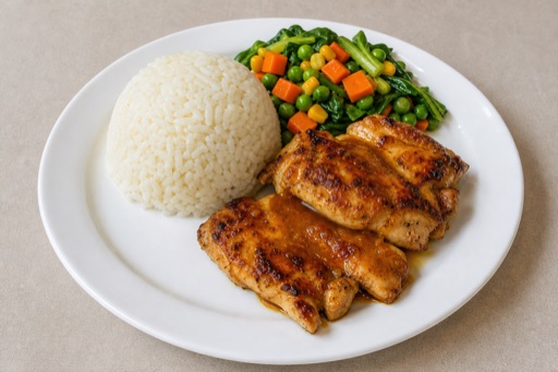 MY Western breakfast plate western P01 — Malaysia dish