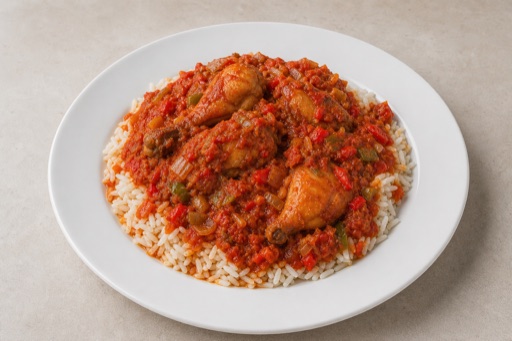NG African chicken stew african P01 — Nigeria dish