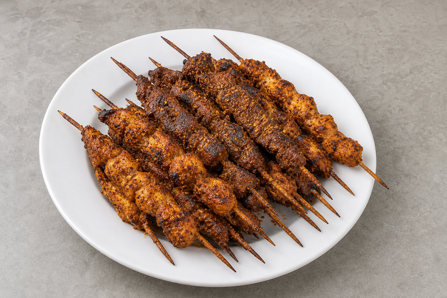 NG Grilled suya skewers african P01 — Nigeria dish