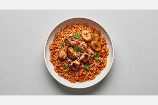 Photorealistic Jollof rice P03 food image by VDAMO